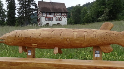 Bänke mit kaiserlichen Aussichten