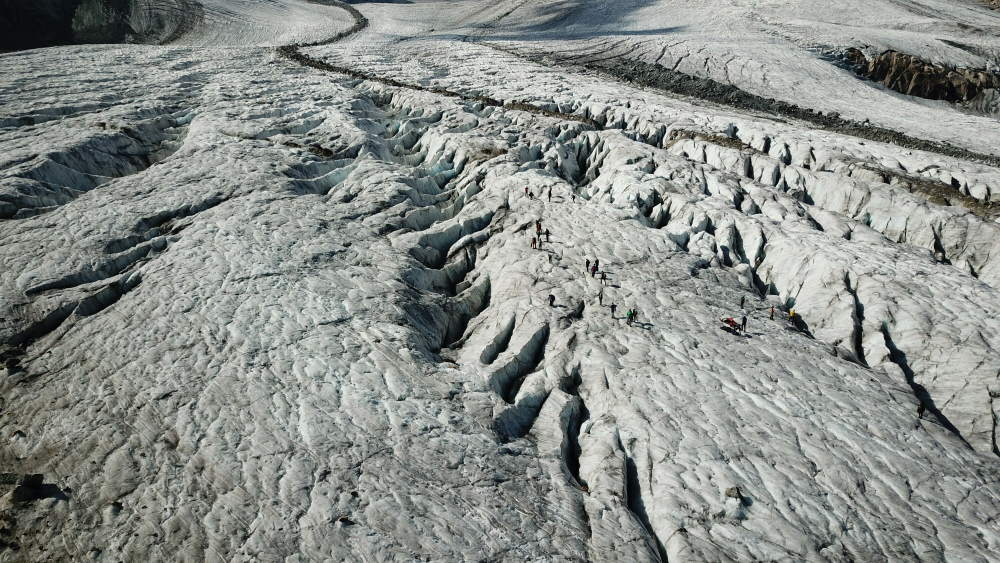 Persgletscher: 250 Kilogramm Abfall gesammelt