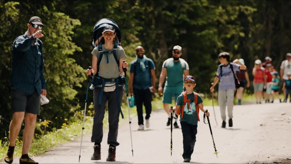 Coop Familienwanderung erstmals auf der Madrisa 