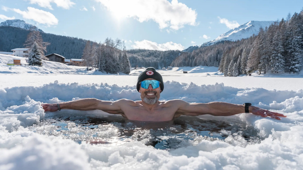 Mit Eisbaden zur Ruhe kommen