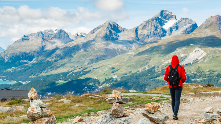 Panoramawandern im Engadin