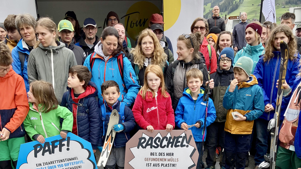 Clean-Up Tour: Erfolgreiche Aufräumaktion in den Lenker Skigebieten