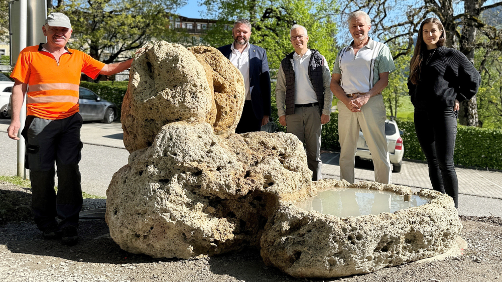 Neuer Schwefelwasserbrunnen in Betrieb genommen