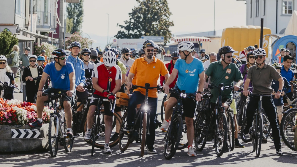 Tausende geniessen autofreies Vergnügen am slowUp Bodensee