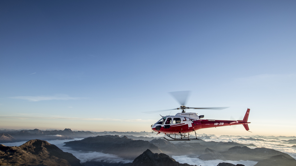 Tag der offenen Hangartore bei Swiss Helicopter