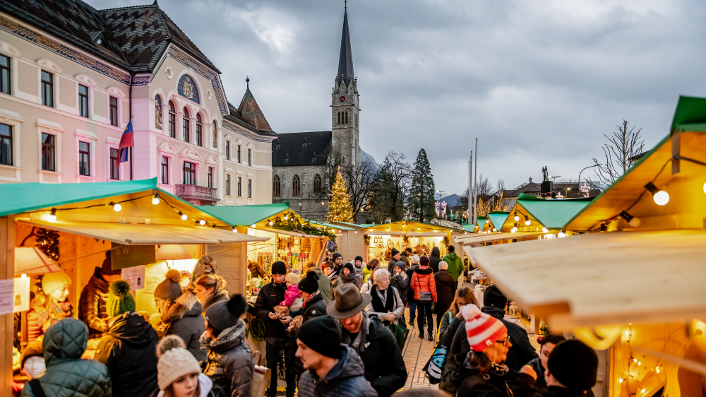 Vaduzer Weihnachtsmarkt feiert 30. Ausgabe