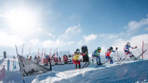 Swiss Skicross Tour mit Europacup an der Lenk