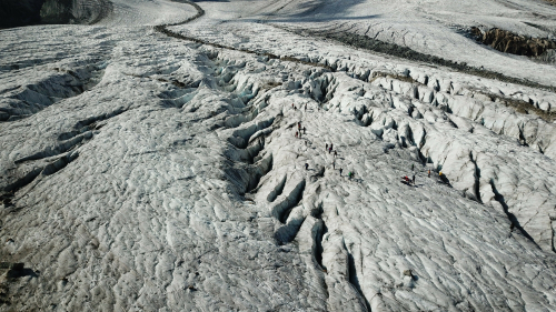 Persgletscher: 250 Kilogramm Abfall gesammelt