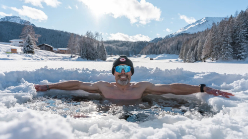Mit Eisbaden zur Ruhe kommen