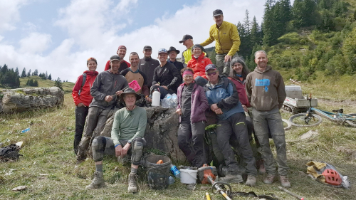 Erfolgreiche vierte Work & Bike’n’Hike Week an der Lenk