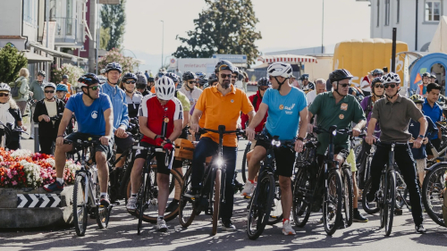 Tausende geniessen autofreies Vergnügen am slowUp Bodensee