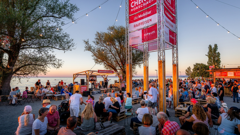 Die Strandfestwochen in Rorschach sind ein Publikumsmagnet
