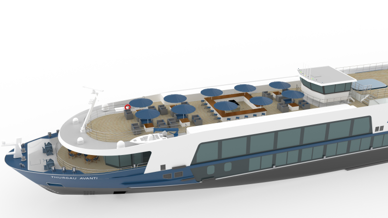 MS Thurgau Avanti, Rendering