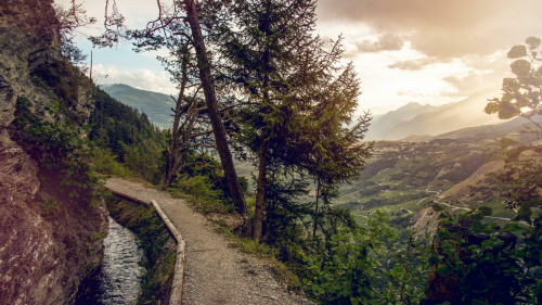 Suonen – die historischen Bewässerungskanäle des Wallis